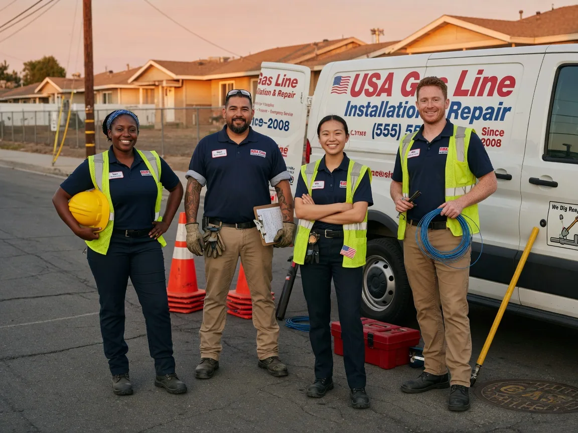 Gas Line Installation company in Titus, AL